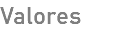 Valores